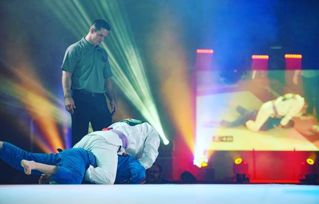 Zingano BJJ athlete at Fight To Win competition