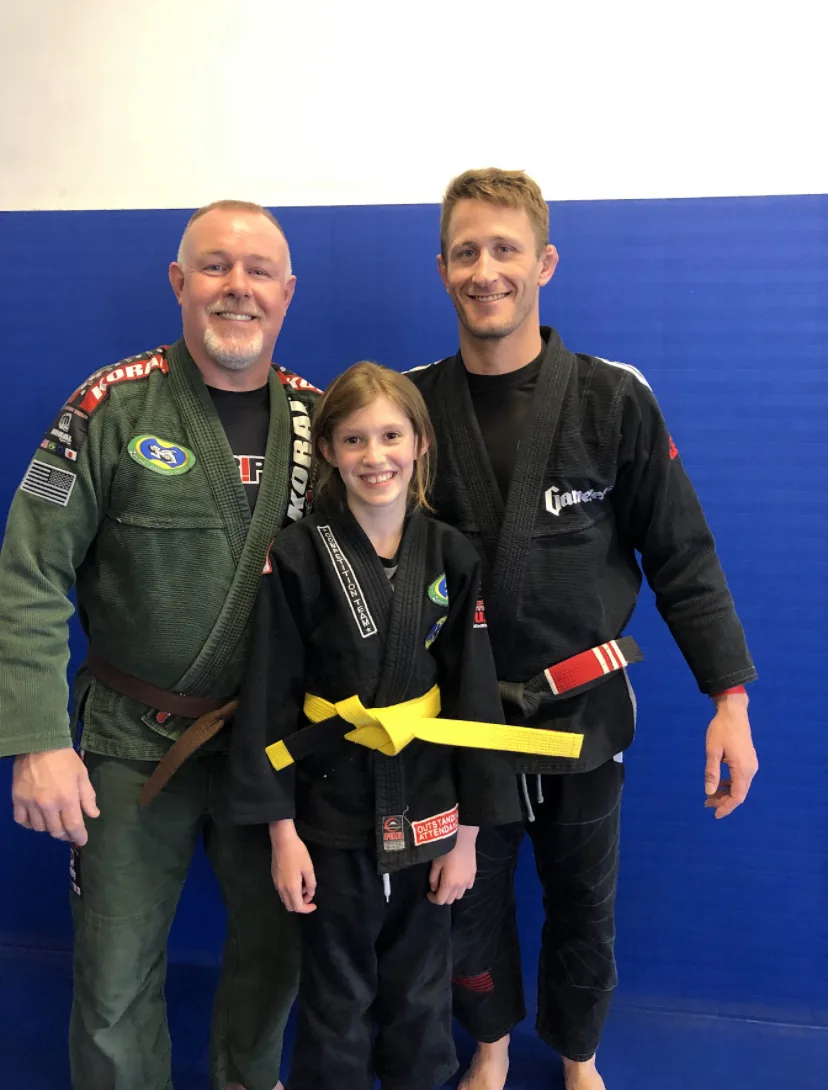 Kids BJJ belt promotion Zingano