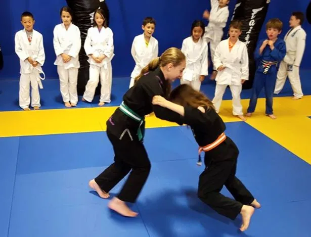 Kids BJJ girls at Zingano BJJ Broomfield