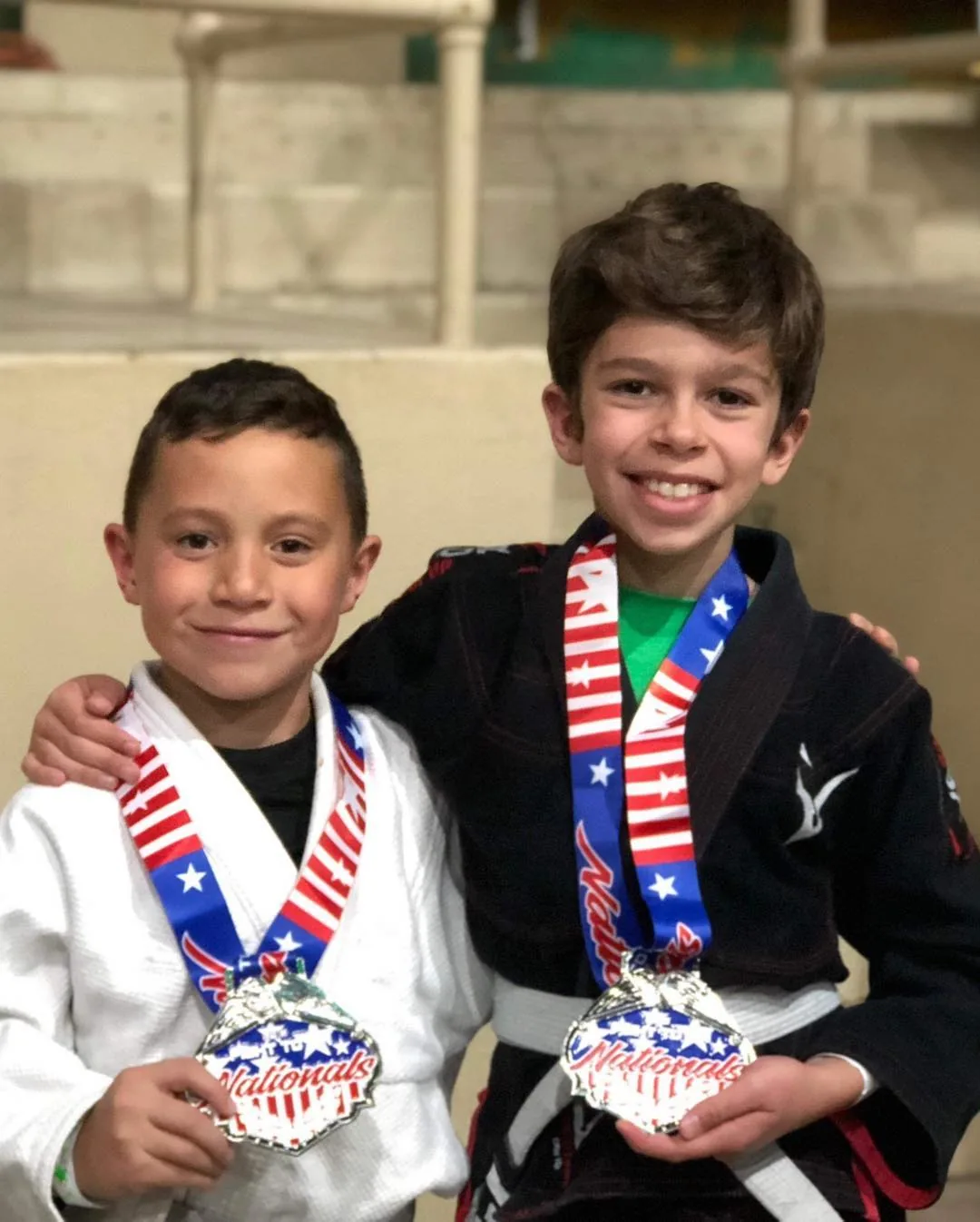 Kids BJJ Nationals champions from Zingano BJJ Broomfield