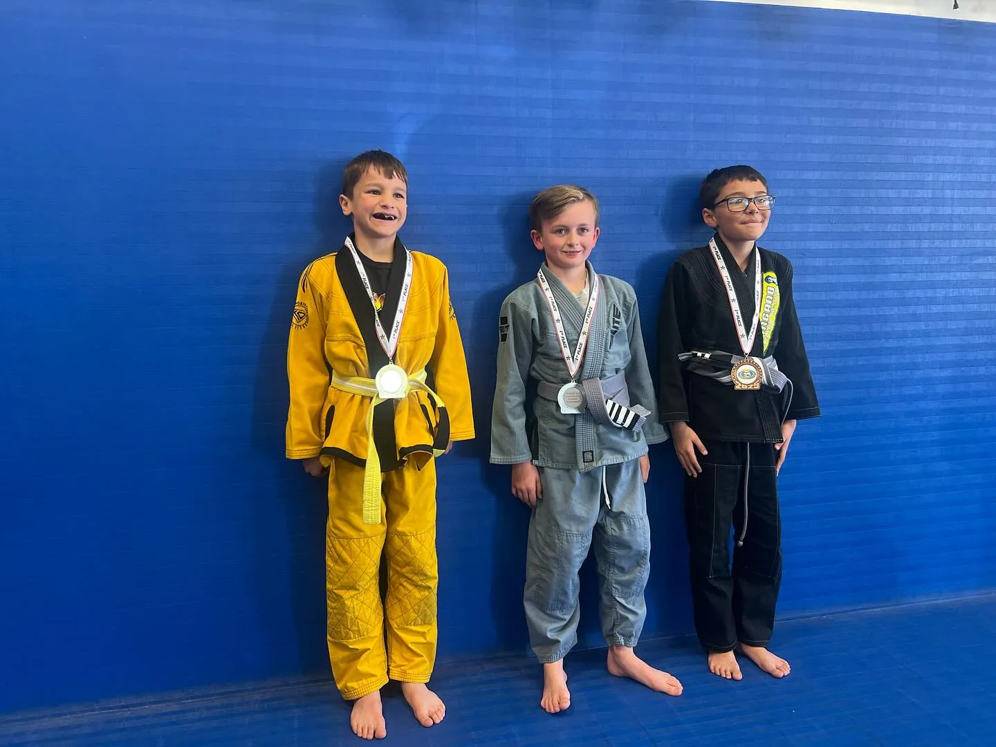 Kids competition BJJ Zingano Brighton