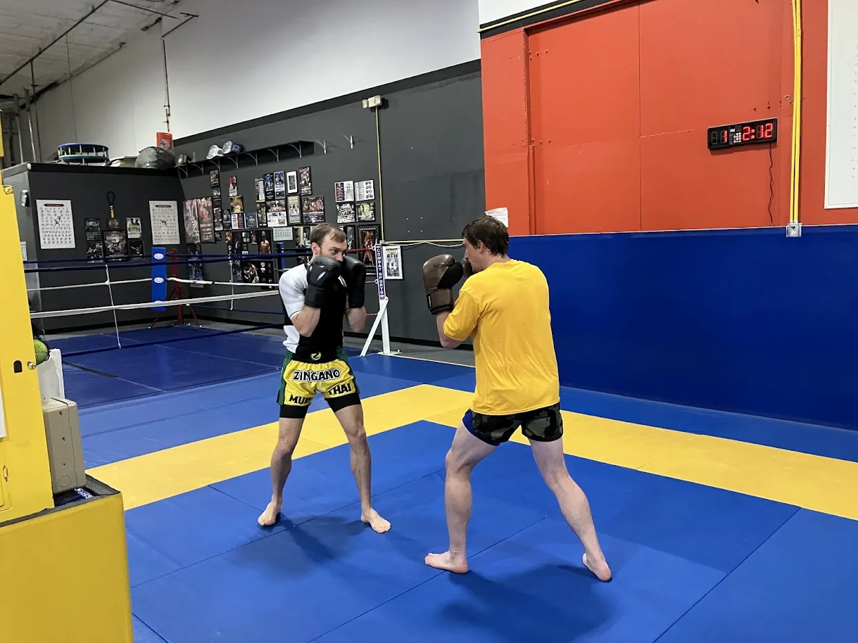 Muay Thai class at Zingano BJJ Broomfield Colorado
